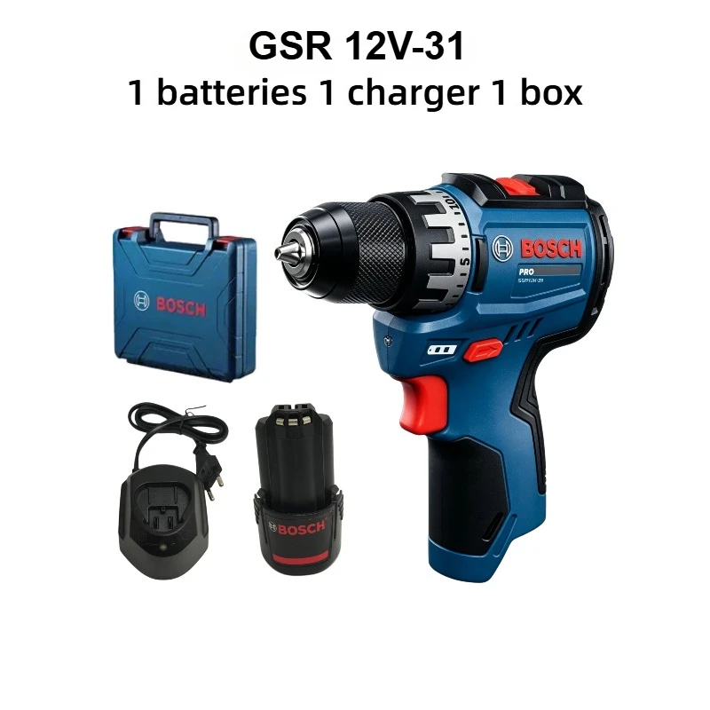 Power Tools Cordless - Bosch Professional GSR 12V-31 Cordless Drill
