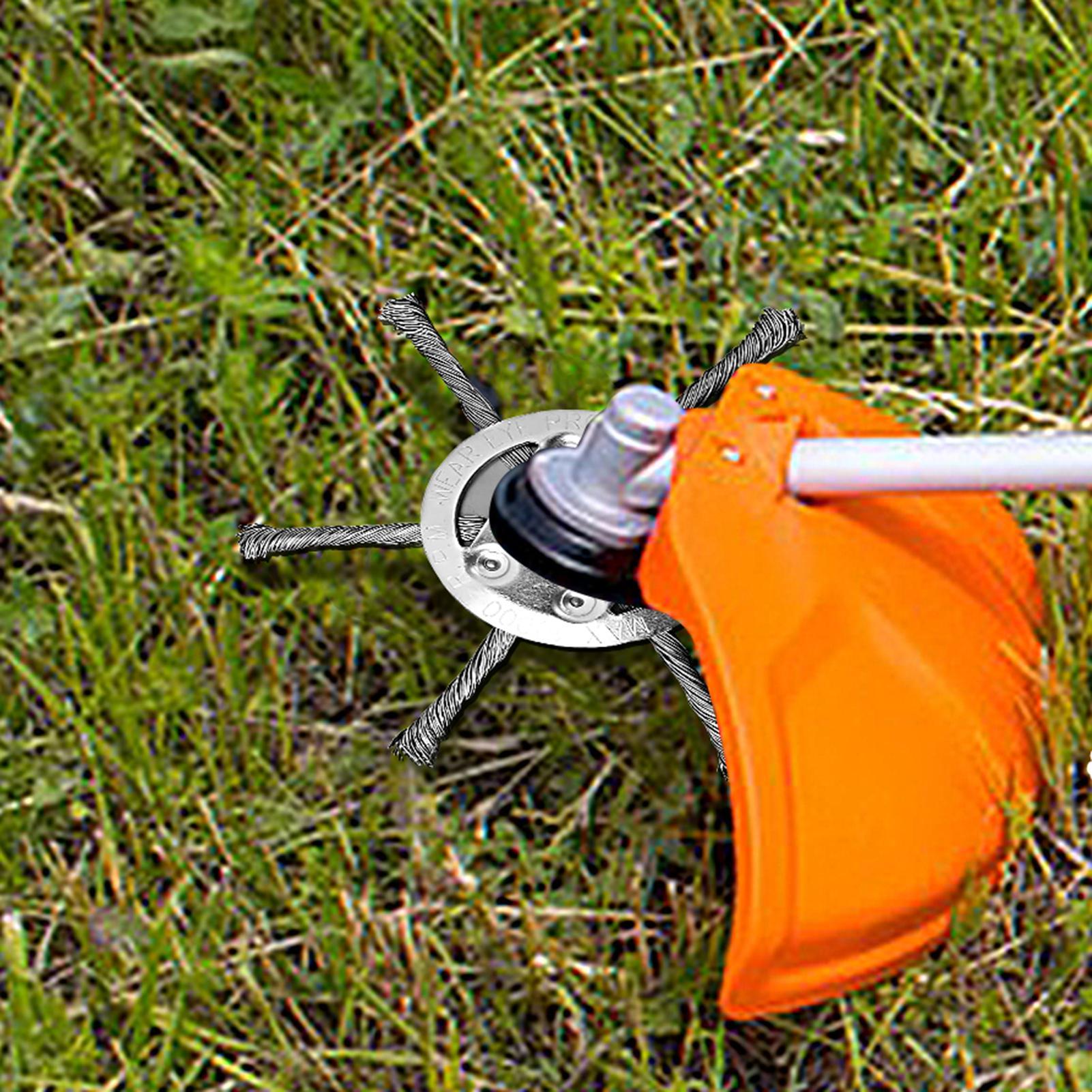 Power Tools Yard - Steel Grass Trimmer Head Cutter Safe