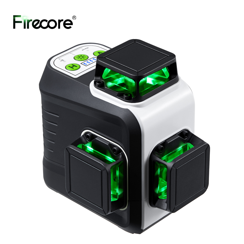 Power Tools That Are Green - FIRECORE 360 Laser Level 12 Lines