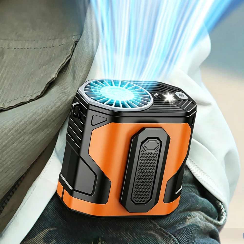 Power Tools For Construction Work - Portable USB Waist Neck Fan 23C