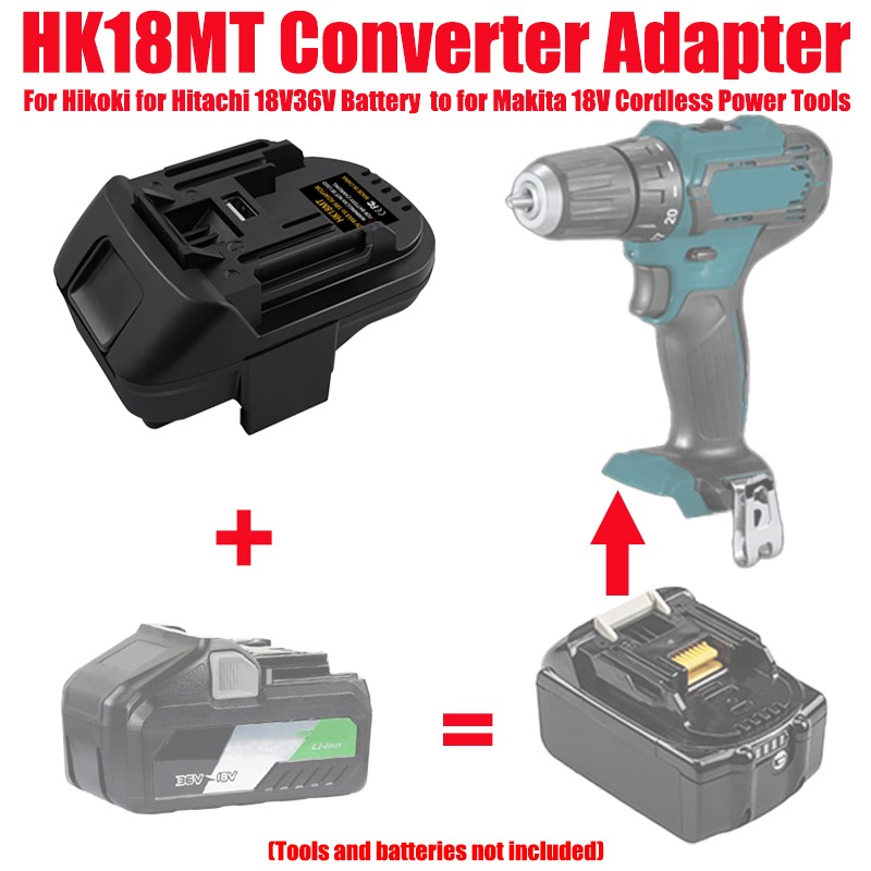 ALASICKA Battery Adapter HK18M - Power Tools Hitachi review and price
