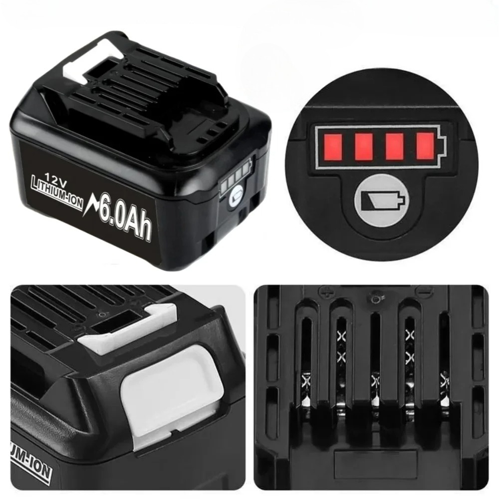10.8V/12V 4000mAh/6000mAh Li-i - Makita Drill Hp1640 review and price