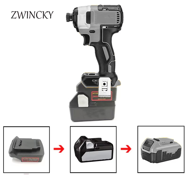 ZWINCKY Adapter Converter Use  - Power Tools Hitachi review and price