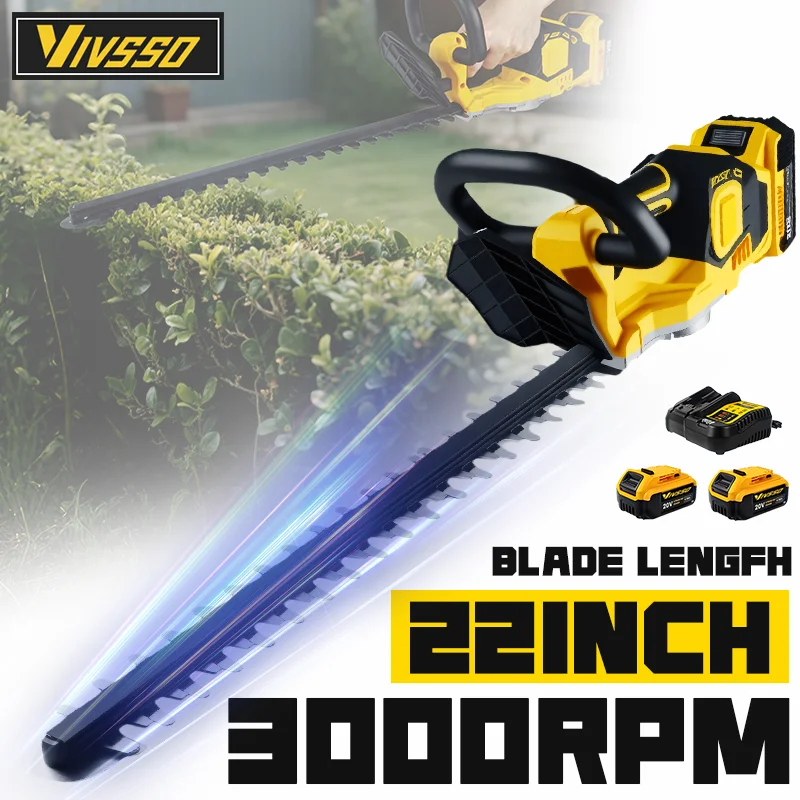VIVSSO Cordless Electric Hedge - Power Tools Dewalt review and price