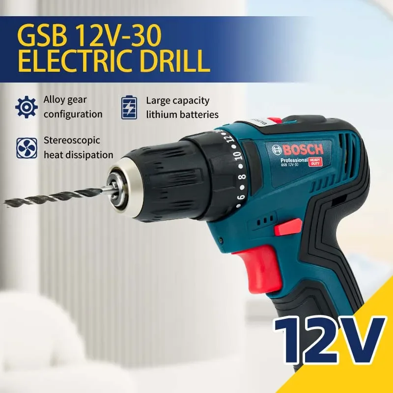 Bosch-GSB 12V-30 Professional  - Power Tools Cordless review and price