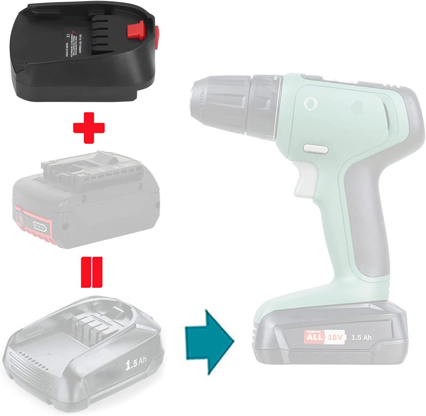 Battery Adapter Use For Bosch  - Power Tools That Are Green review and price