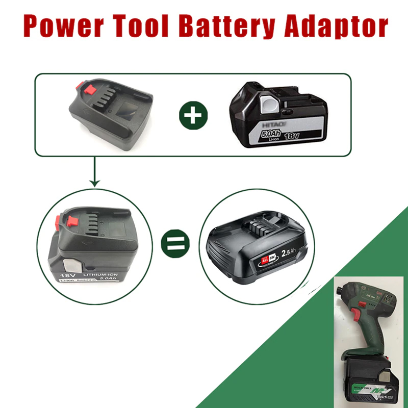 ZWINCKY Battery Adapter For Hi - Power Tools Hitachi review and price