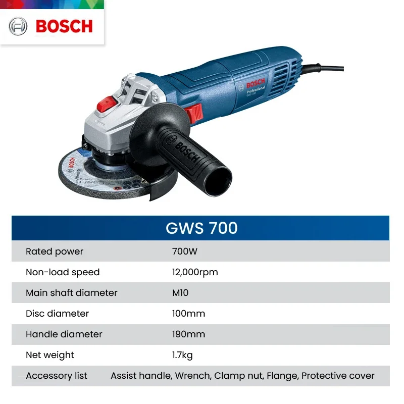 Bosch GWS700 Electric Angle Gr - Power Tools Hand Held review and price
