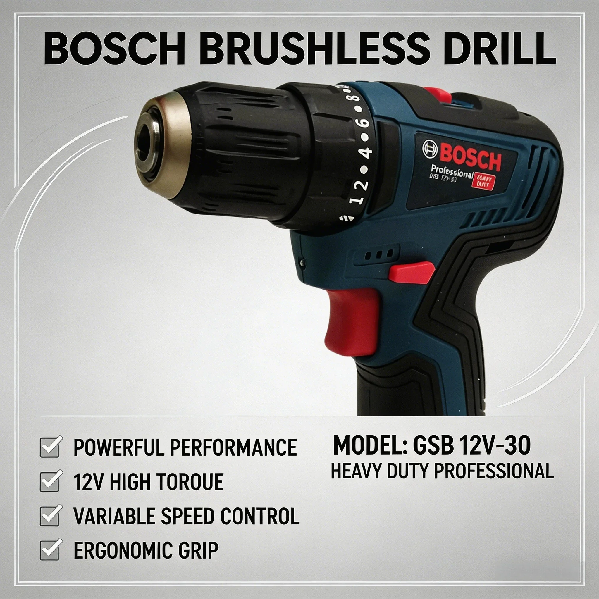 Bosch-GSB 12V-30 Professional  - Power Tools Cordless review and price