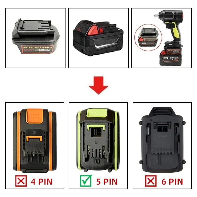 Battery Adapter Converter for  - Power Tools That Are Green review and price
