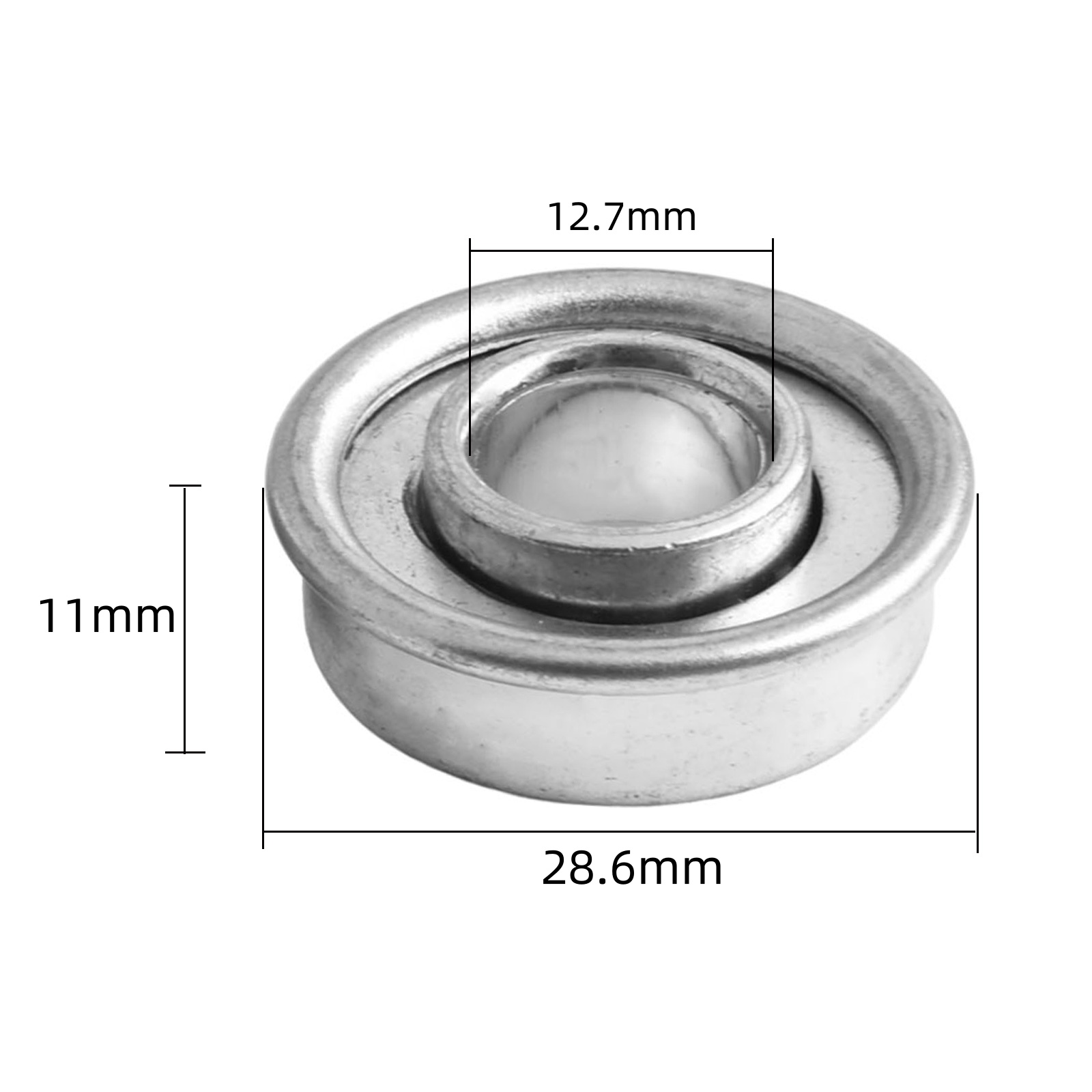 8Pcs Wheel Bearings 12.7x28.6x - Power Tools Yard review and price