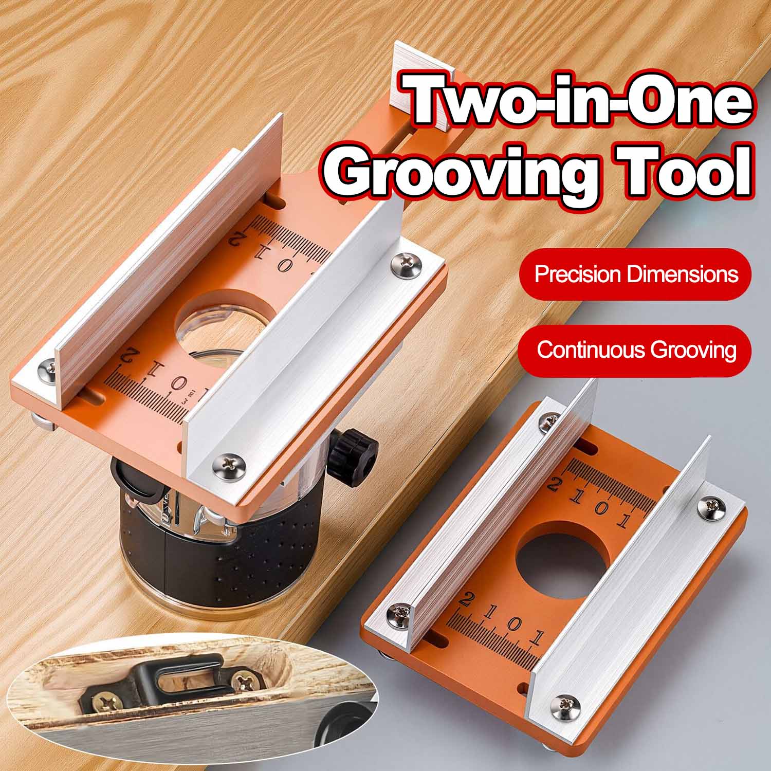 Wood Router Slotting Locator A - Router Trim Base review and price