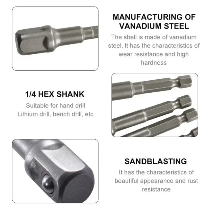 1/4 3/8 1/2 Quot  Hex Power Dr - Power Tools Quotes review and price